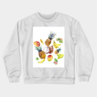 Tropical Fruits Crewneck Sweatshirt